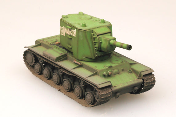 prebuilt 1/72 scale KV-2 heavy tank model 36281