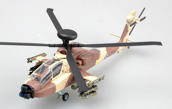 prebuilt 1/72 scale AH-64D Apache Longbow helicopter model 37032