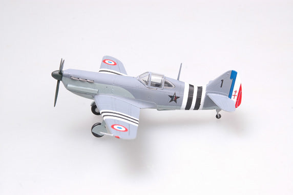 prebuilt 1:72 scale D.520 fighter French WWII airplane model 36337
