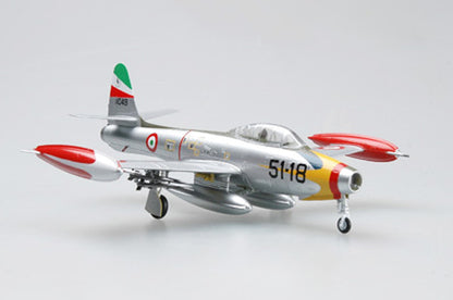 prebuilt 1/72 scale F-84G Thunderjet airplane model 36803