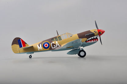 prebuilt 1/48 scale P-40 Warhawk aircraft model 39312