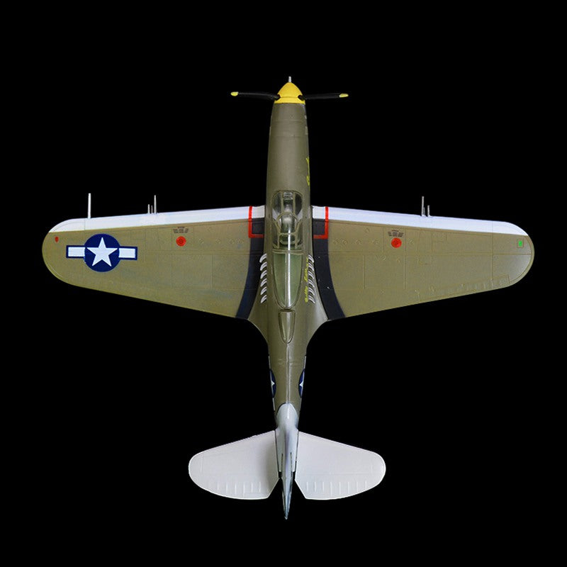 prebuilt 1/72 scale P-39Q fighter aircraft model 36320