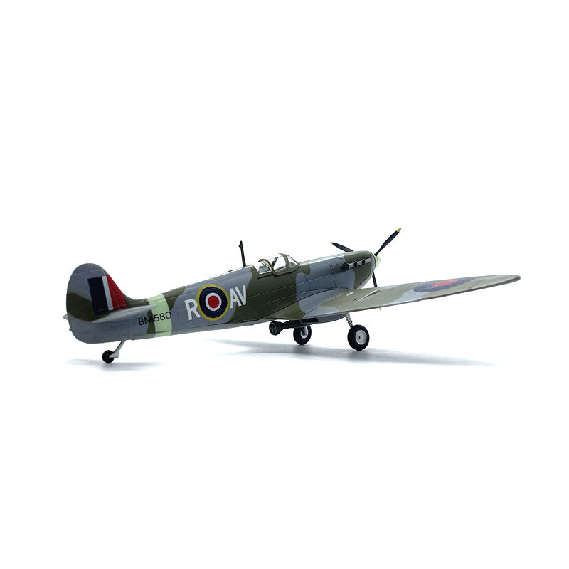 prebuilt 1/72 scale Supermaine Spitfire Mk V Fighter airplane model 37211