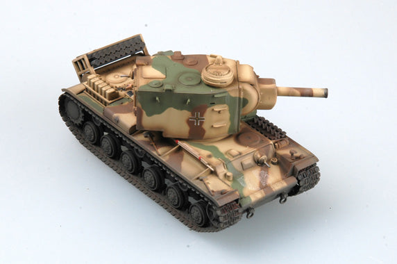 Pz.Kpfw. KV-2 Soviet heavy tank pre-built 1/72 scale plastic collectible  WWII military model