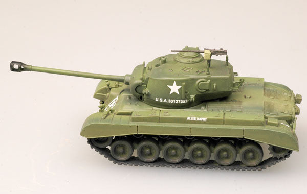 M26 Pershing US heavy/medium tank pre-built 1/72 scale plastic collectible  model