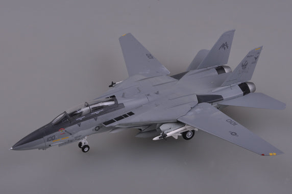 prebuilt 1/72 scale F-14B Tomcat fighter aircraft model 37188