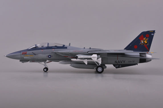 prebuilt 1/72 scale F-14B Tomcat fighter model 37189