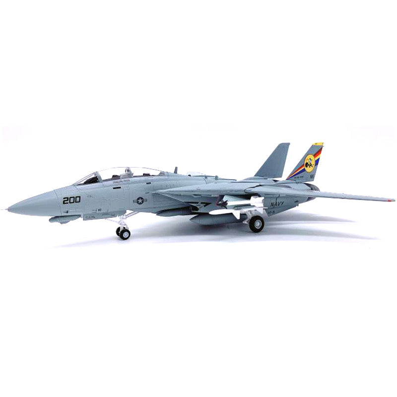 American F-14D Tomcat fighter VF-31 Tomcatters pre-built 1/72 scale plastic  collectible US Navy aircraft model