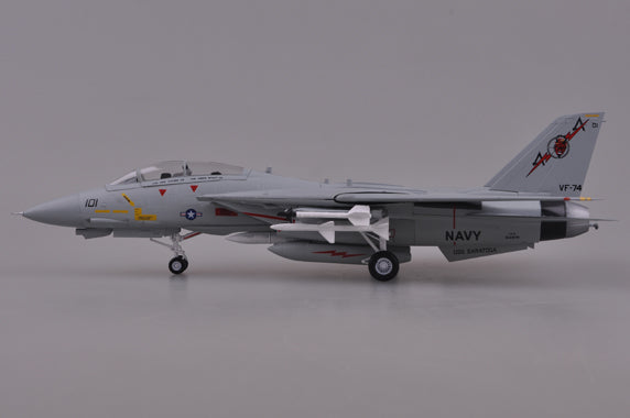 prebuilt 1/72 scale F-14B Tomcat fighter model 37187