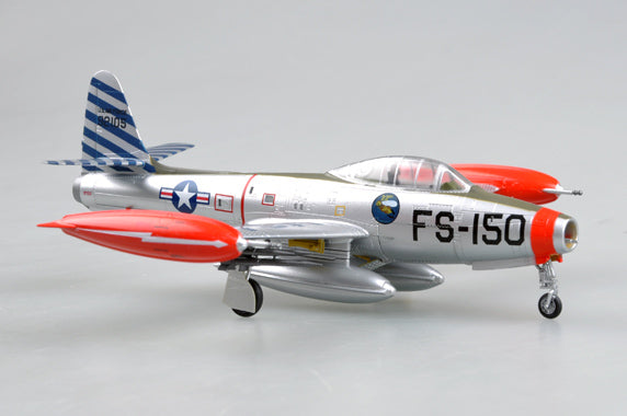 prebuilt 1/72 scale F-84E Thunderjet model 37109