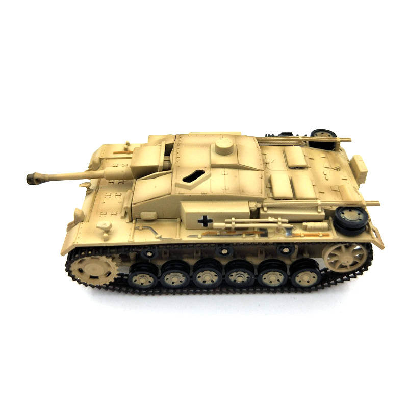 prebuilt 1:72 scale Sturmgeschutz III armored vehicle model 36148