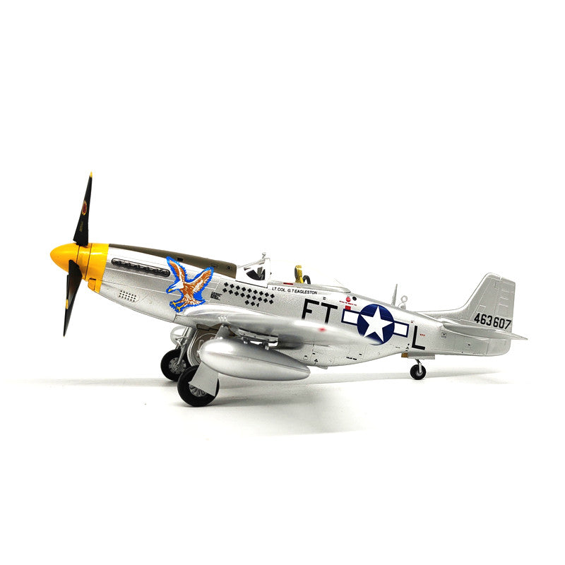 prebuilt 1/48 scale P-51D Mustang aircraft model 39325 side view