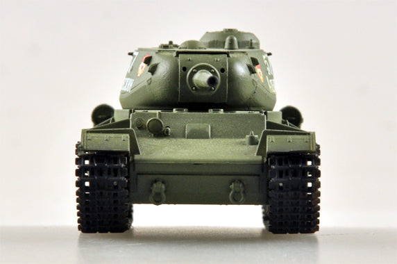 pre-built 1/72 scale KV-85 tank model 35132 front view