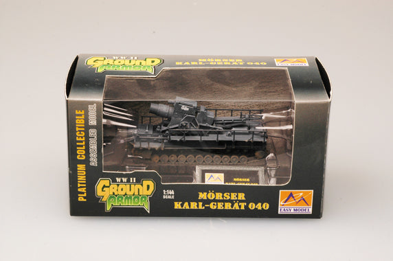 1/144 scale prebuilt Karl-Gerät WWII German Self-propelled siege mortar model 34902