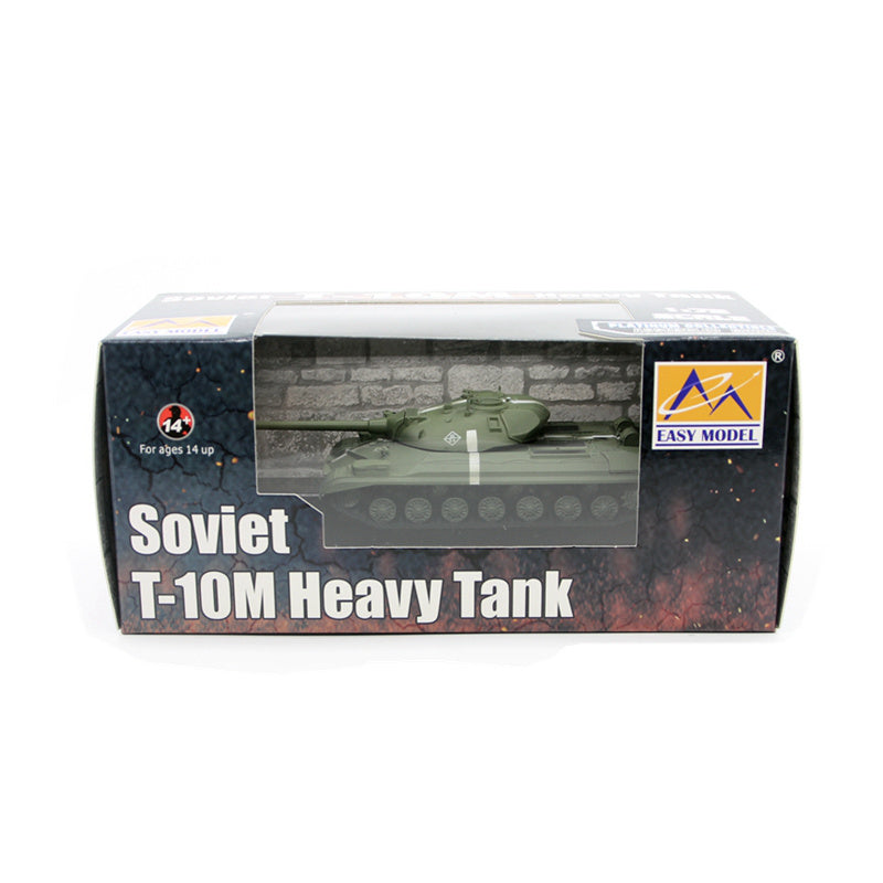 1/72 scale prebuilt T-10 Soviet heavy tank model 35175