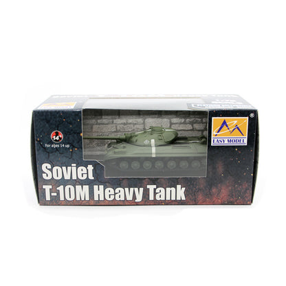 1/72 scale prebuilt T-10 Soviet heavy tank model 35175