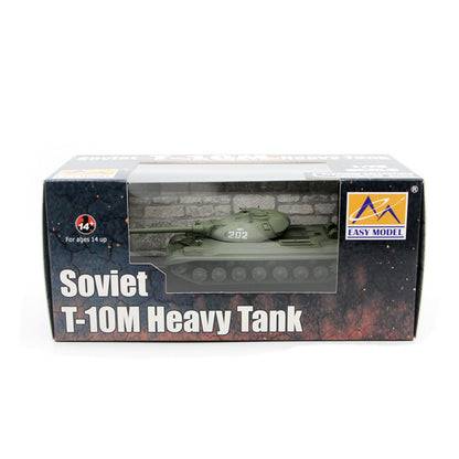 1/72 scale prebuilt T-10M Soviet heavy tank model 35177