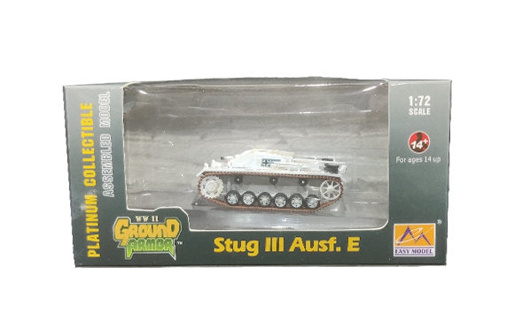 prebuilt 1/72 scale Sturmgeschütz III armored vehicle model 36142