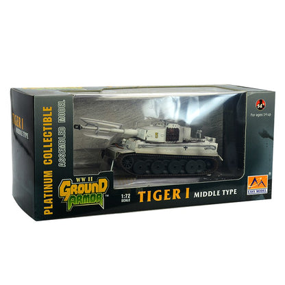 Tiger I model tank 36214 package