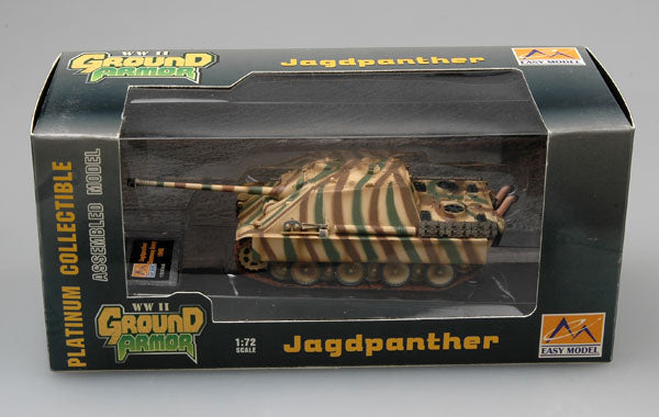 prebuilt 1/72 scale Jagdpanther armored vehicle model 36240