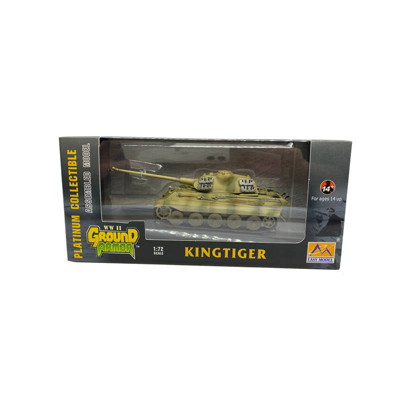 prebuilt 1/72 scale Tiger II tank model 36297