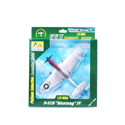 prebuilt 1/72 scale P-51D Mustang fighter airplane model 36304