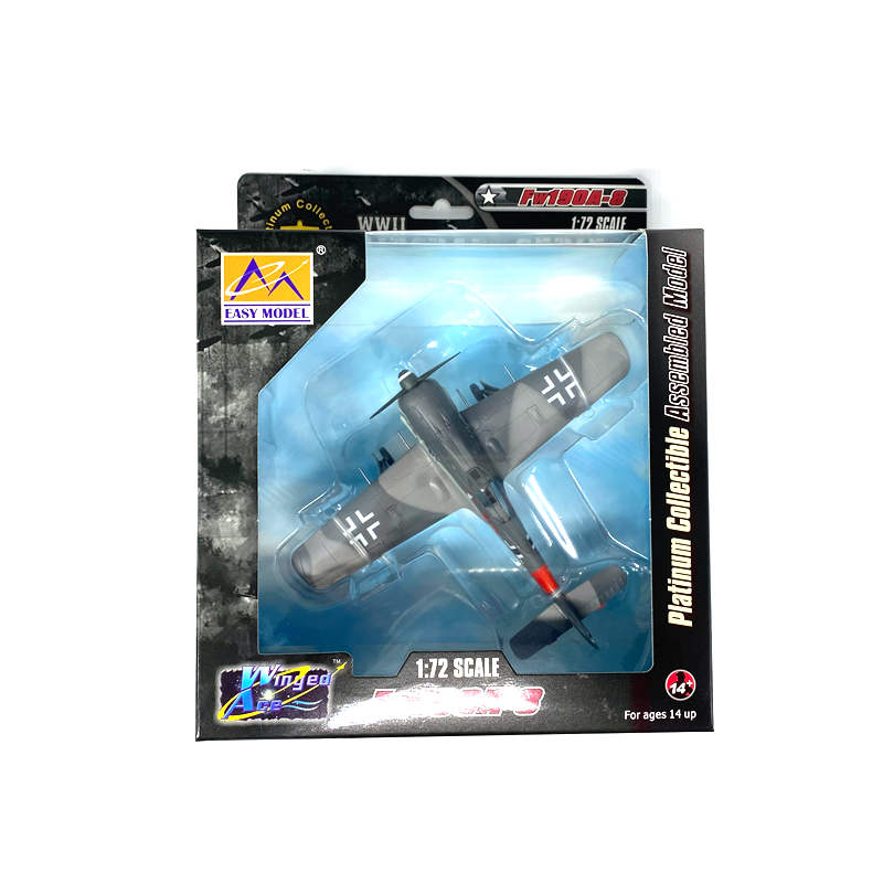 prebuilt 1/72 scale Fw 190 A-9 German WWII fighter model 36361