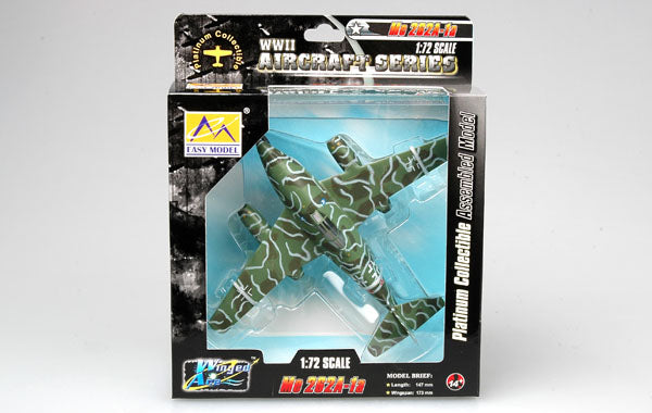 prebuilt 1/72 scale Me 262 A-1a Schwalbe fighter aircraft model 36365