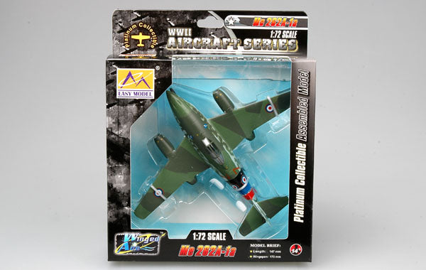 prebuilt 1/72 scale Me 262 A-1a Schwalbe fighter model 36367