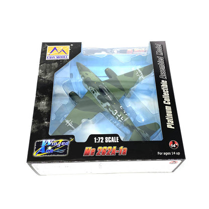 prebuilt 1/72 scale Me 262 A-1a fighter aircraft model 36369