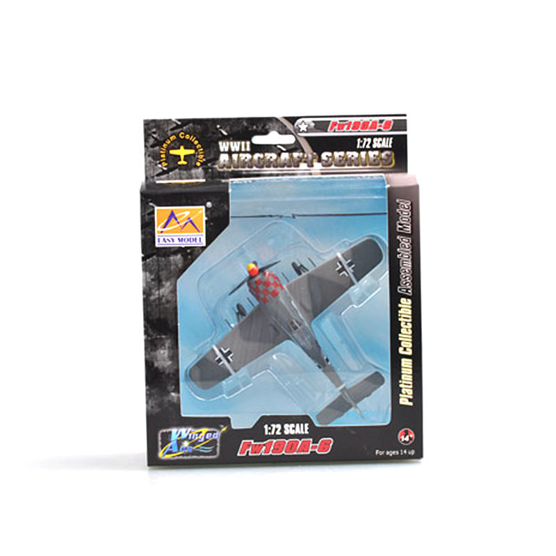 prebuilt 1/72 scale Fw 190 A-6 fighter aircraft model 36403