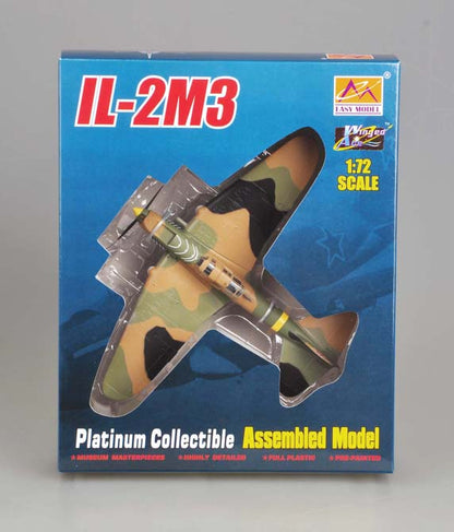 prebuilt 1/72 scale Il-2m3 Shturmovik aircraft model 36413