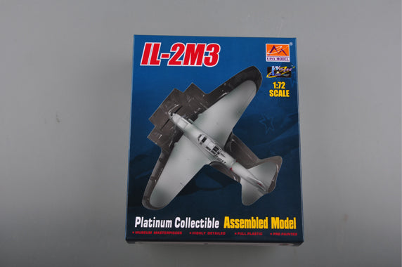 prebuilt 1/72 scale WWII Soviet Il-2M3 aircraft model 36414