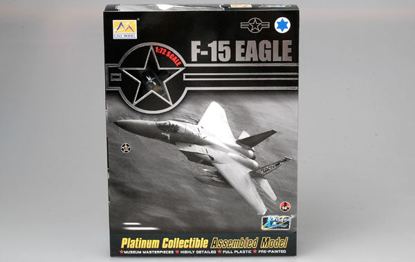 prebuilt 1/72 scale F-15C Eagle fighter aircraft model 37120