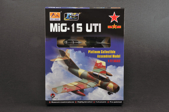 prebuilt 1/72 scale MiG-15 aircraft model 37139