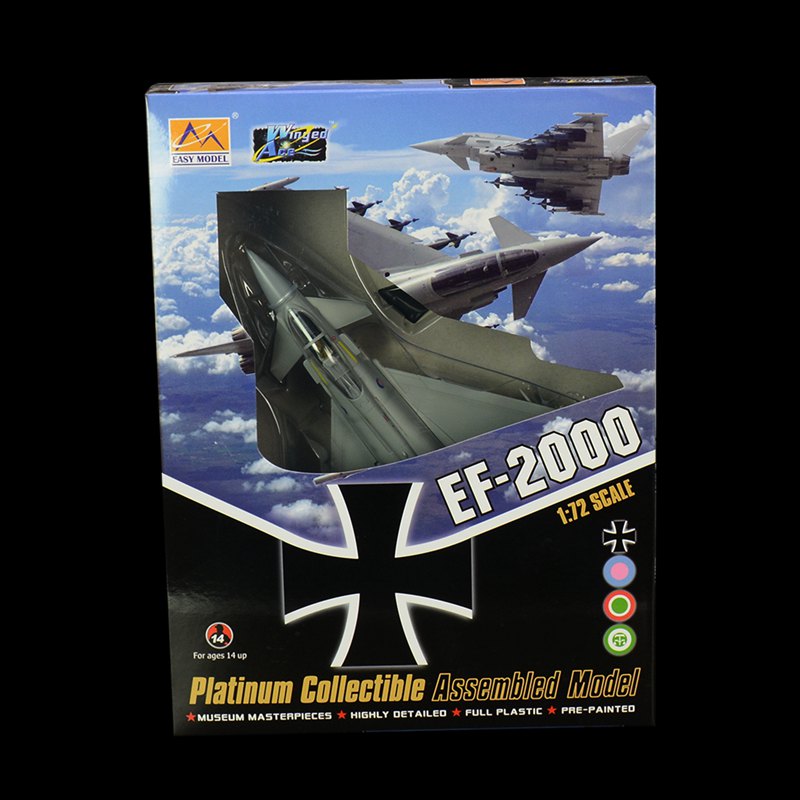 Typhoon EF2000 model 37140 packaging