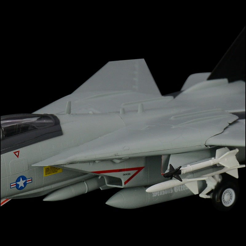 F-14D VF-101 Tomcat jet fighter pre-built 1/72 scale collectible plastic military airplane model