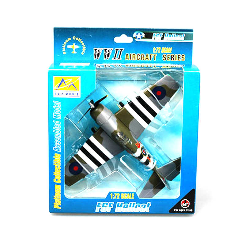 prebuilt 1/72 scale F6F Hellcat aircraft model 37200