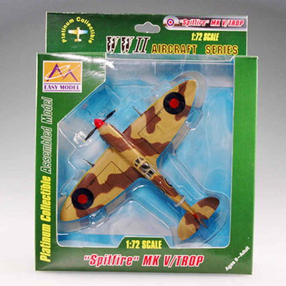 prebuilt 1/72 scale Spitfire RAF fighter aircraft model 37218