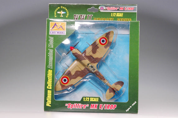 1/72 scale prebuilt Spitfire Mk Vb fighter airplane model 37220