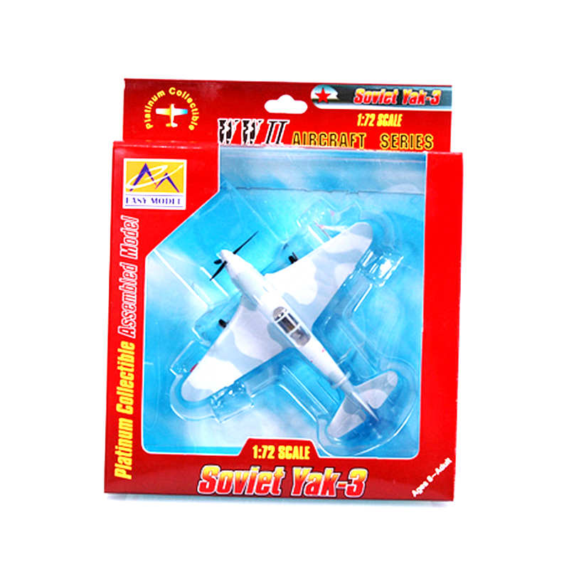 1/72 scale prebuilt Yak-3 Fighter aircraft model 37226