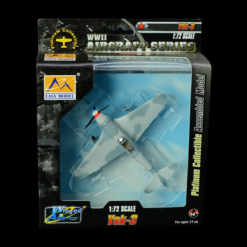 1/72 scale Yak-3 assembled model packaging