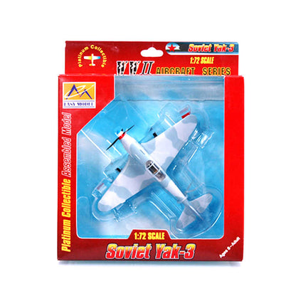 1/72 scale prebuilt Yak-3 WWII fighter aircraft model 37230