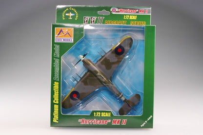 1/72 scale prebuilt Hurricane Mk II fighter aircraft model 37242