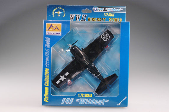 1/72 scale prebuilt F4F-4 Wildcat fighter aircraft model 37249