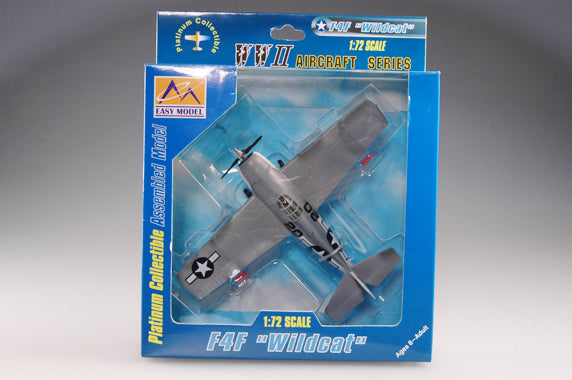 1/72 scale prebuilt F4F Wildcat fighter plastic collectible aircraft model 37250