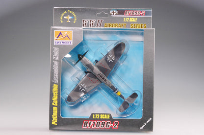 1/72 scale prebuilt Bf 109G-2 fighter aircraft model 37251