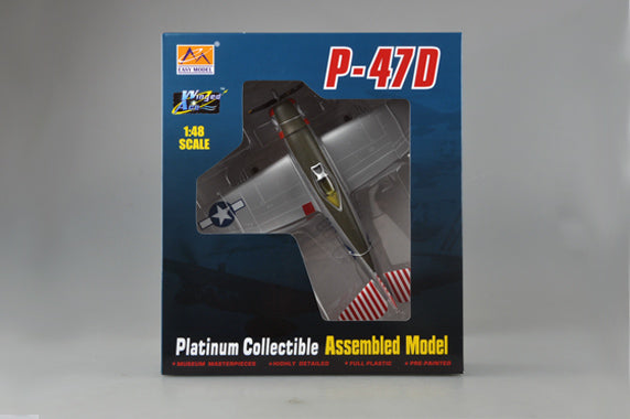 prebuilt 1/48 scale P-47D Thunderbolt aircraft model 39310