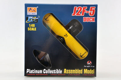 prebuilt 1/48 scale J2F Duck biplane model 39324