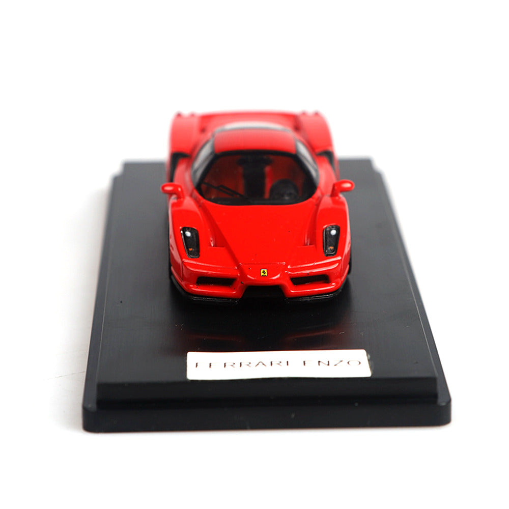 Enzo Ferrari (Red) 1/64 Scale Diecast Metal Sports Car Collectible Model